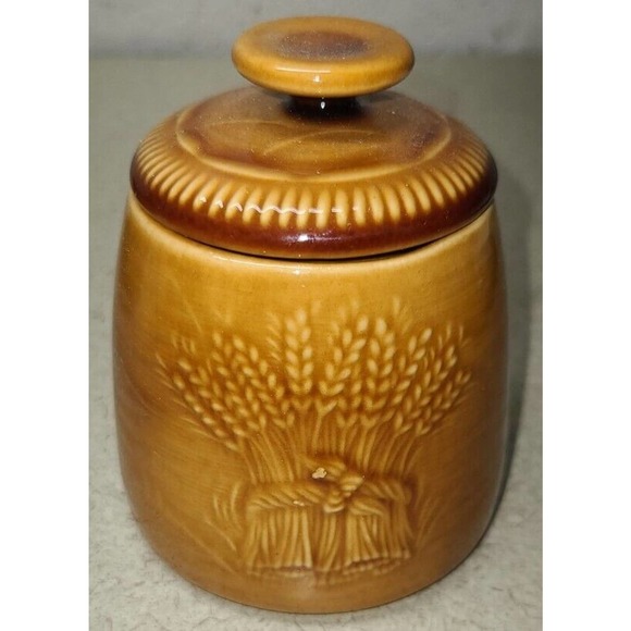 Franciscan Ware Wheat Pattern Honey Cream Pot in Harvest USA - Picture 3 of 6